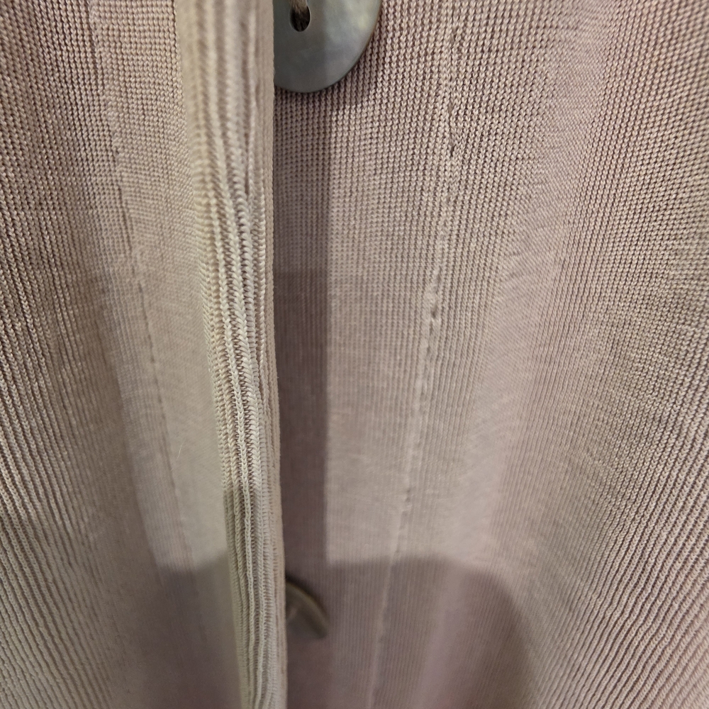 Mauve Midi Cardigan And Sheath Dress Occassion Office Size 22 - Picture 7 of 8